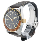 2023 Tudor Black Bay GMT Root Beer Brown Black Steel Gold Watch 79833MN B+P