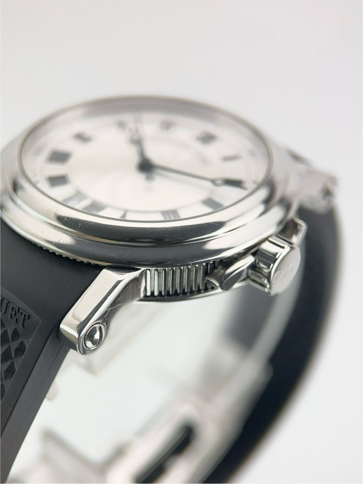 Breguet Marine Stainless Steel Silver Dial 39mm Automatic Men's Watch 5817