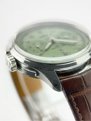 Breitling Premier B09 Stainless Steel Green Dial 40mm Manual Wind  Men's Watch