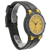 Bvlgari Diagono Magnesium Yellow Dial Steel 41mm Automatic Men’s Watch DG 41 SMC