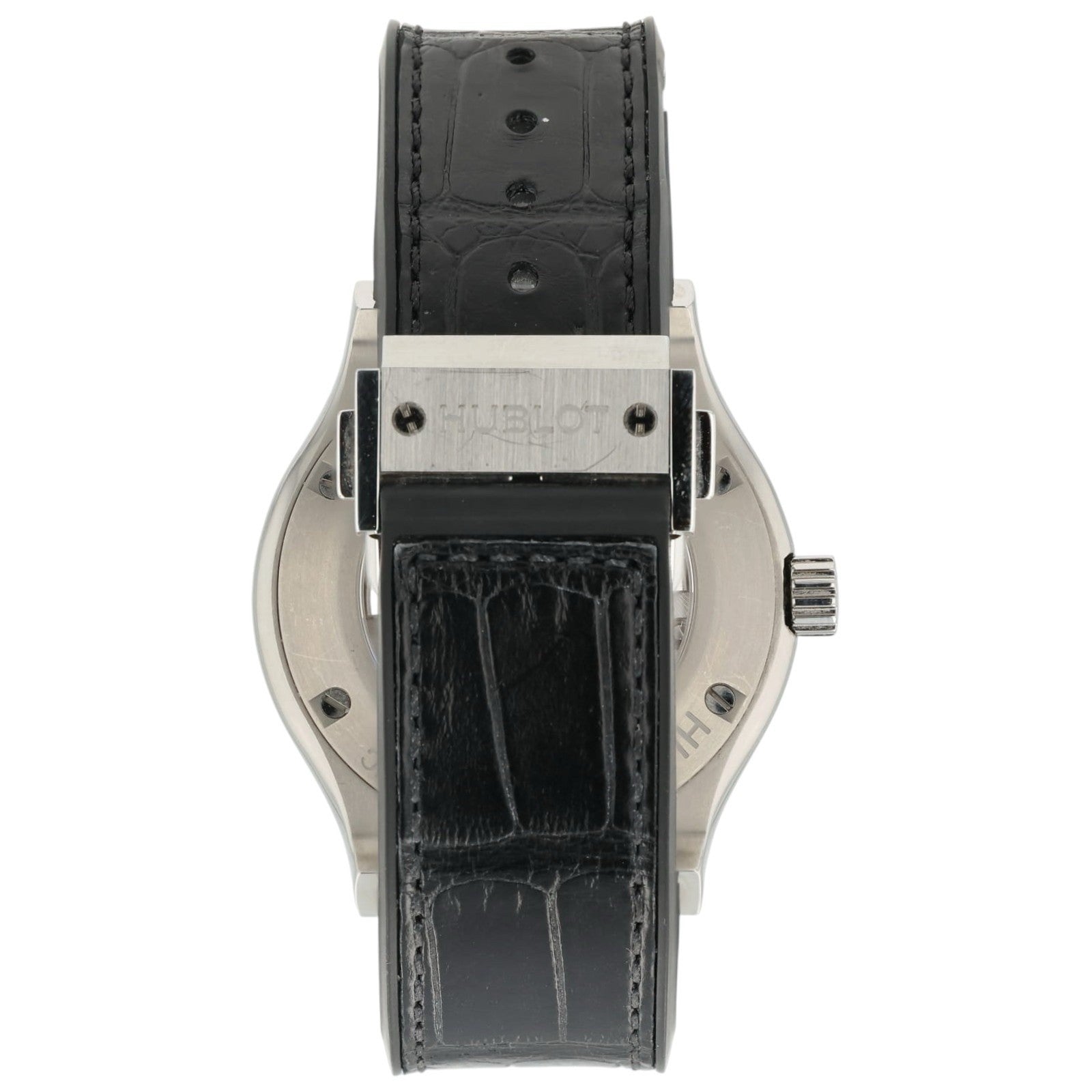 Hublot Classic Fusion Diamond Blue Dial Titanium 42mm Auto 542.NX.7170.LR.1104