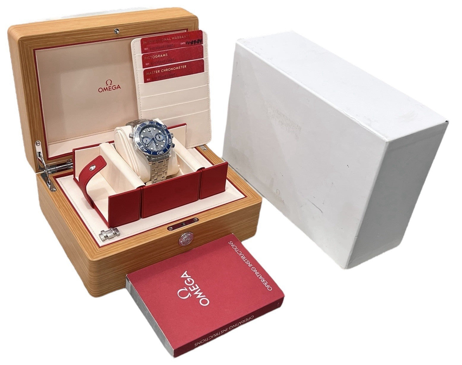 Omega Seamaster Diver Steel Grey Dial 44mm Automatic Men’s 210.30.44.51.06.001