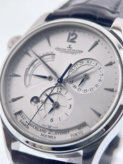 Jaeger-LeCoultre Master Geographic Steel Silver Dial 38mm Auto Men's 176.8.29.S