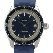 Omega Seamaster Blue Dial Stainless Steel 37mm Automatic Mens Watch 166.062