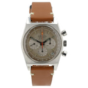 Zenith Chronograph El Primero Vintage Brown Dial Steel 37mm Automatic Mens A385