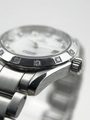 Omega Seamaster Aqua Terra 29mm Automatic Movement Watch Diamond Markers & Bezel