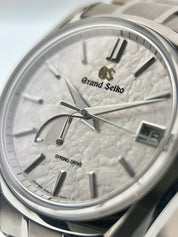 Grand Seiko Spring Shunbun Titanium Pink Dial 40mm Automatic Mens Watch SBGA413