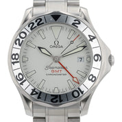 Omega Seamaster "Great White" GMT Chronometer White Dial Automatic 41mm Watch