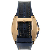 Franck Muller Yachting Blue Dial 18k Rose Gold 44mm Automatic Mens V45 SC DT