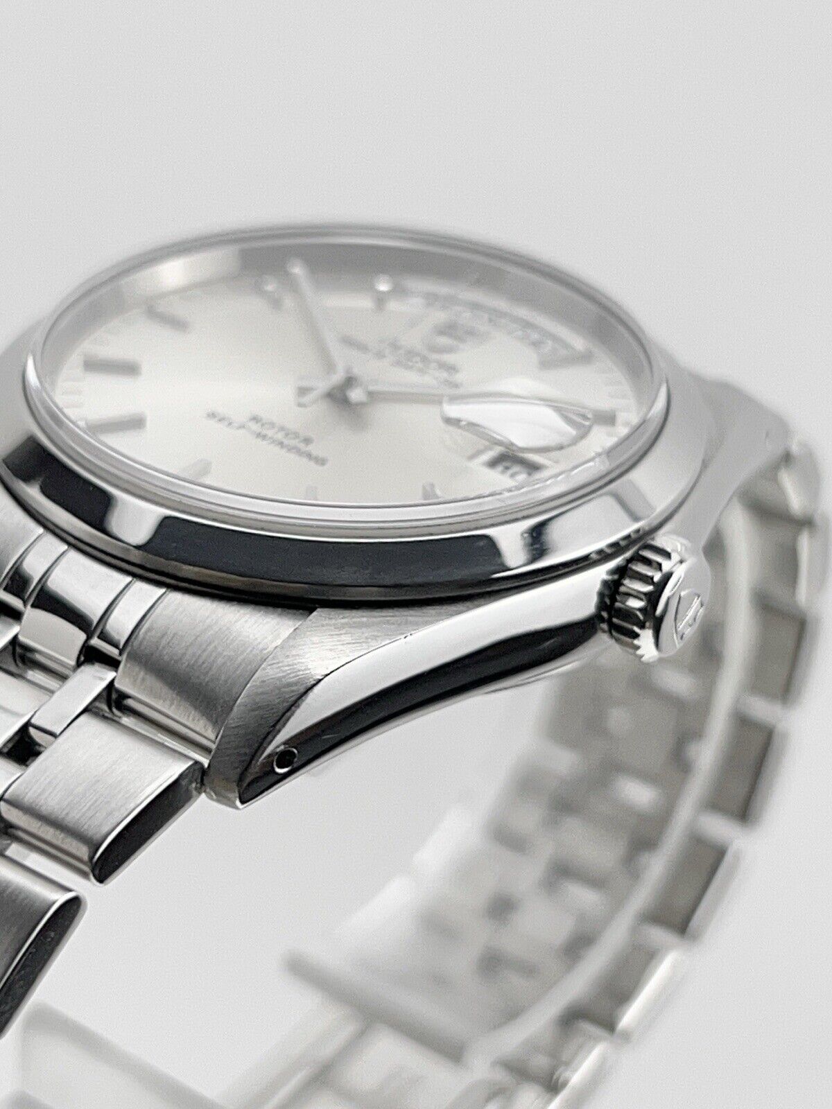 Tudor Prince Day & Date Stainless Steel Silver Dial 36mm Automatic Watch 76200