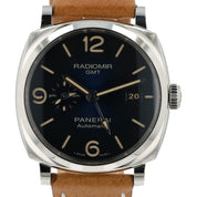 Panerai Radiomir GMT Blue Dial Stainless Steel 45mm Automatic Mens PAM00945