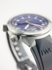 IWC Aquatimer Stainless Steel Blue Dial 42mm Automatic Mens Watch IW354806