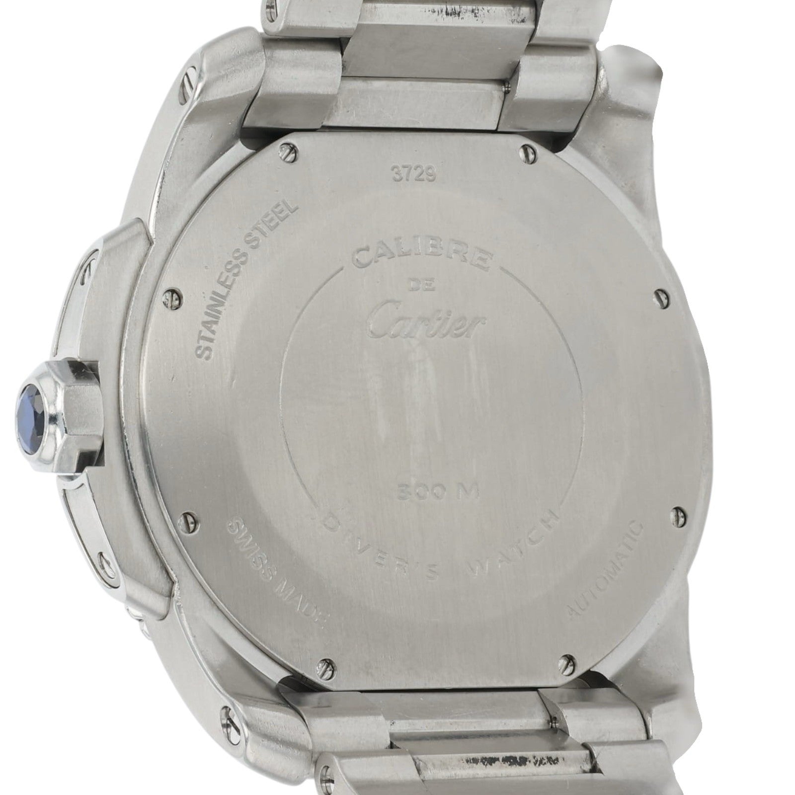 Cartier Calibre De Cartier Black Dial Stainless Steel 42mm Automatic Men’s 3729