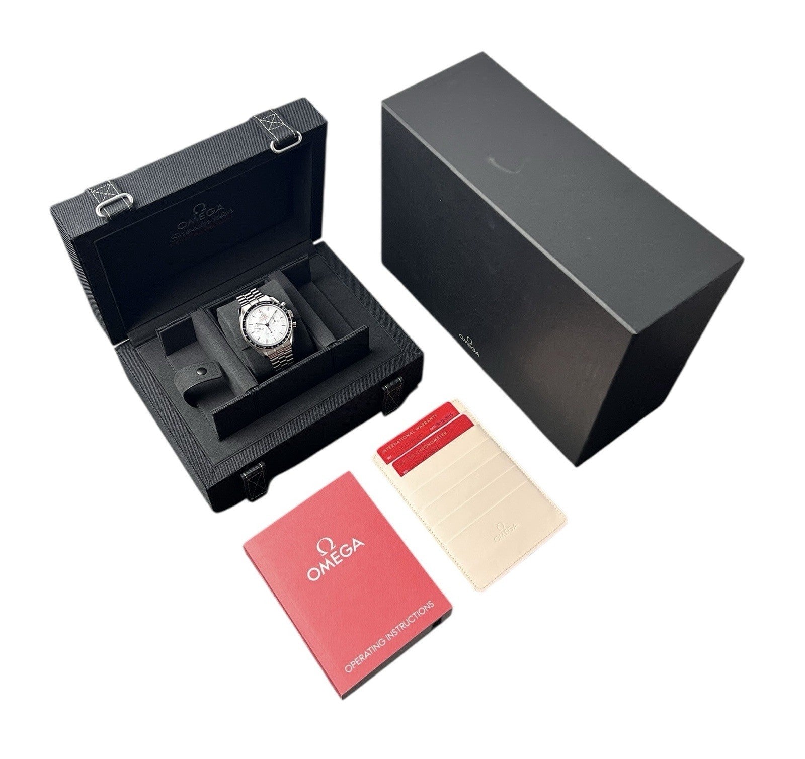 NEW 2025 Omega Speedmaster White Dial 42mm Manual Wind Men’s 310.30.42.50.04.001