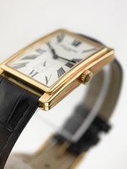 Patek Philippe 18k Yellow Gold White Dial 25mm Manual Wind Men's Watch 5009J