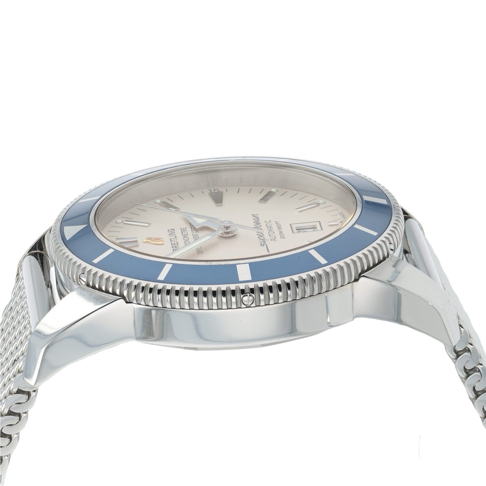 Breitling SuperOcean Cream Dial Stainless Steel 46mm Automatic Men’s A17320
