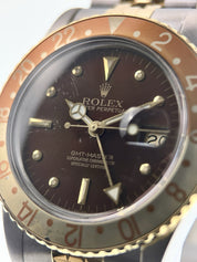 Rolex GMT-Master “Rootbeer” Gold & Steel Brown Dial 40mm Automatic Mens 16753