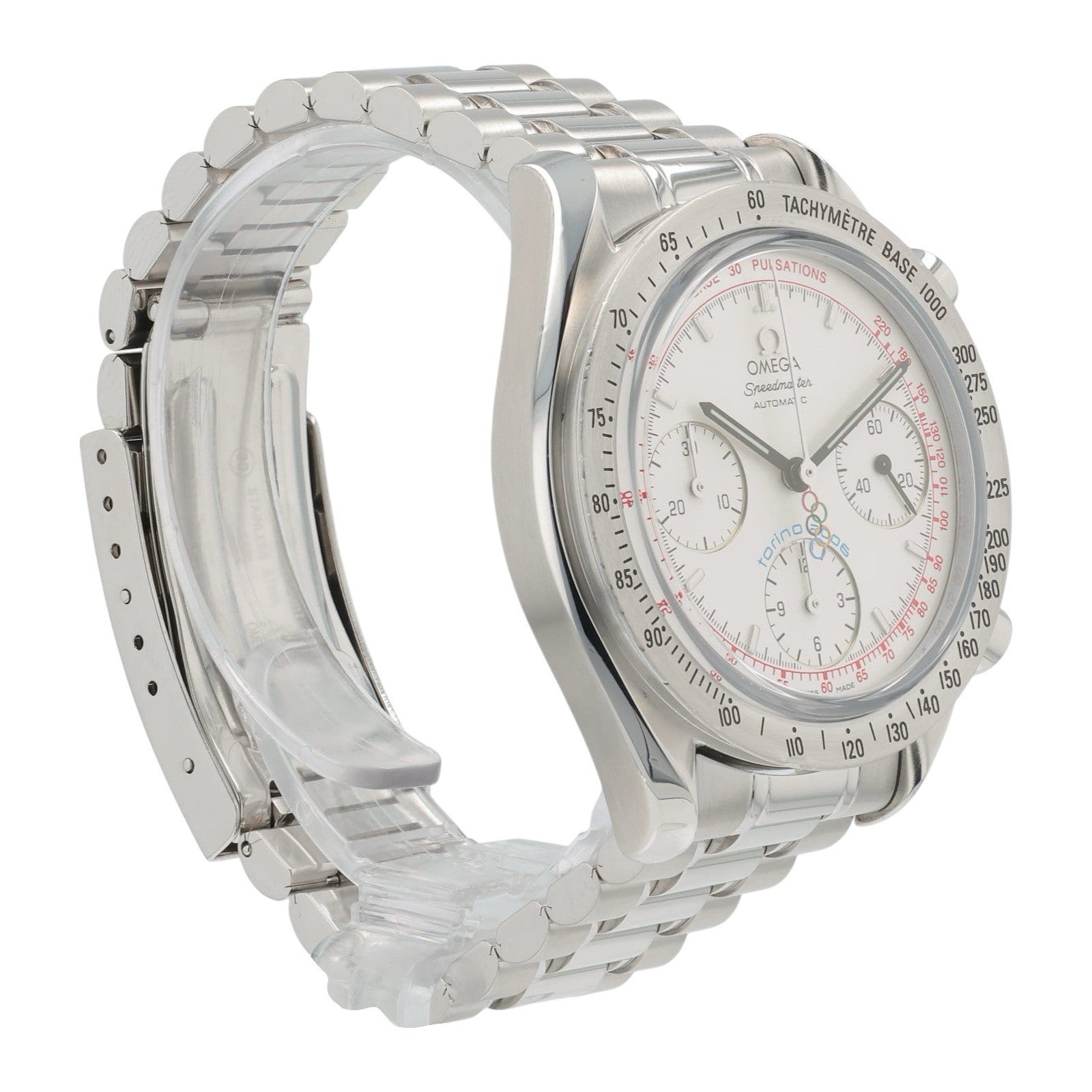 Omega Speedmaster Torino Olympic Steel Silver Dial 39mm Automatic Men’s 3538.30