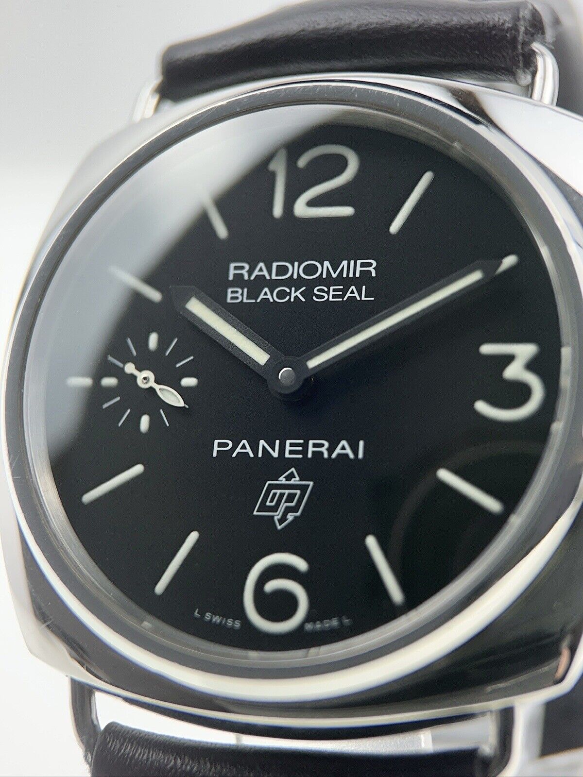 Panerai Radiomir Black Seal Steel 45mm Manual Wind Men’s Watch PAM00380