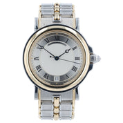 Breguet Marine Gold & Steel Silver Dial 35mm Automatic Movement Mens 3400SA