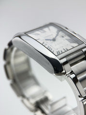 Cartier Anglaise Stainless Steel White 30mm Automatic Unisex Watch W5310009