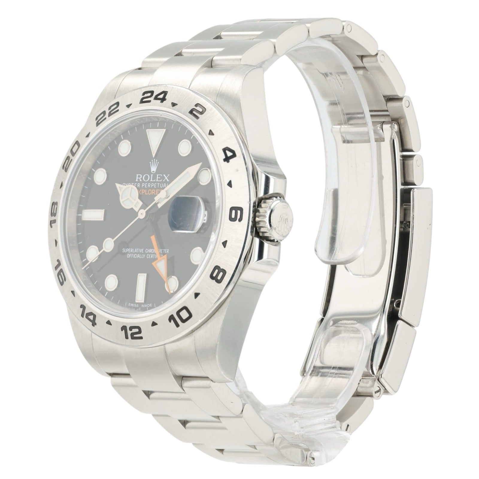 Rolex Explorer II Black Dial Stainless Steel 42mm Automatic Mens Watch 216570