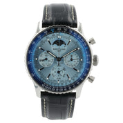 Breitling Navitimer B19 Ice Blue Dial Steel 43mm Automatic Men’s Watch PB1920