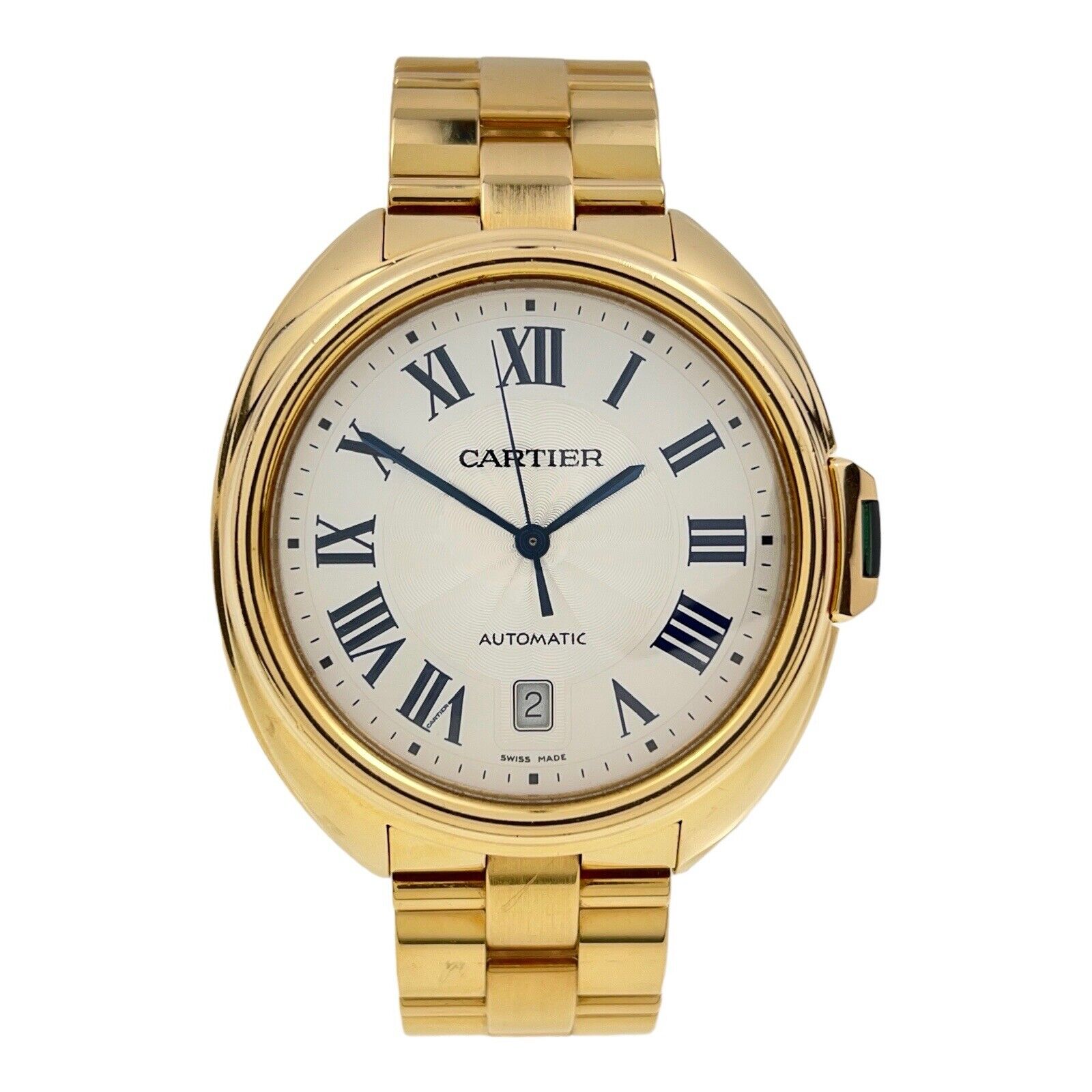 Cartier Clé De Cartier 18k Yellow Gold 40mm Automatic Men’s Watch WGCL0003