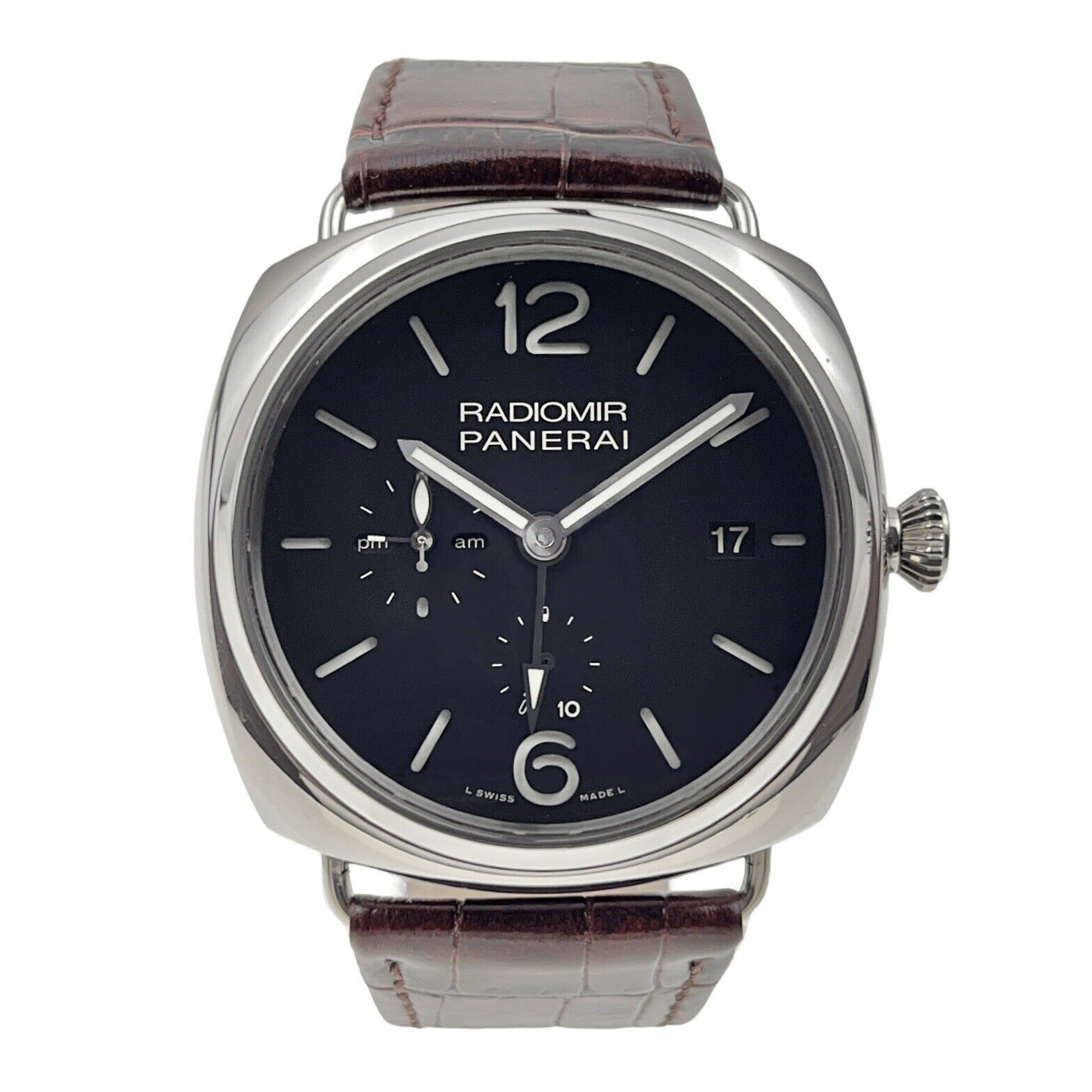 Panerai Radiomir 10 Days GMT Steel 47mm Automatic Men’s Watch PAM00323