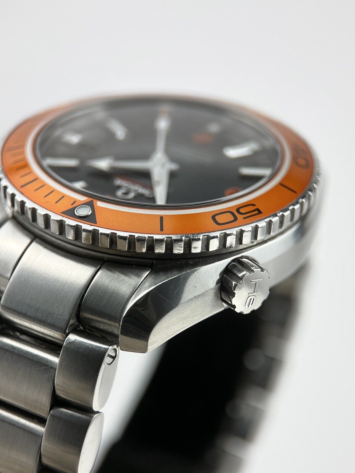 Omega Seamaster Planet Ocean Orange Bezel Watch 232.30.42.21.01.002 w/ Box & Pap