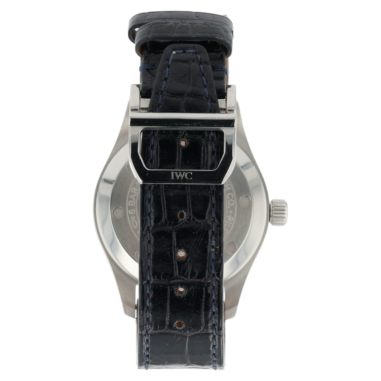 IWC Mark Pilot Blue Dial Stainless Steel 36mm Automatic Men’s Watch IW324008