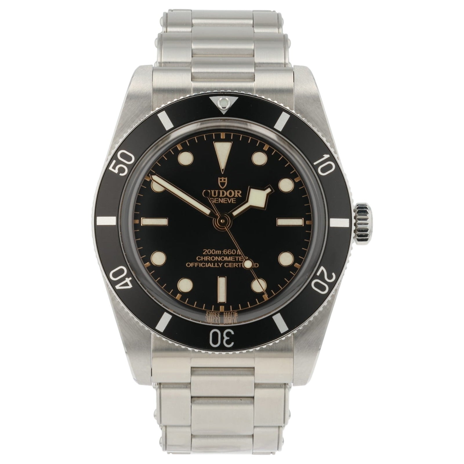 Tudor Black Bay 54 Black Dial Stainless Steel 37mm Auto Mens Watch 79000N