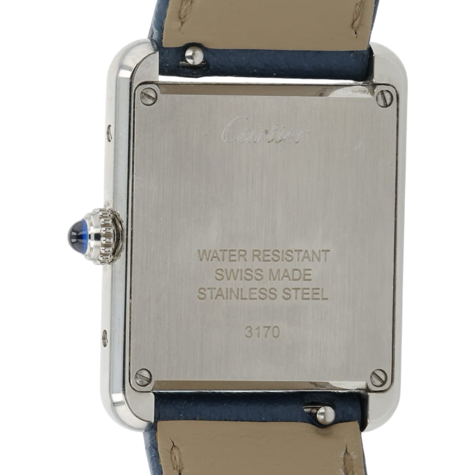 Cartier Tank Solo Silver Dial Stainless Steel 31x24mm Quartz Women’s WSTA0030