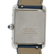 Cartier Tank Solo Silver Dial Stainless Steel 31x24mm Quartz Women’s WSTA0030