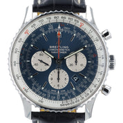 Breitling Navitimer Blue Dial Stainless Steel 46mm Automatic Men’s Watch AB0127