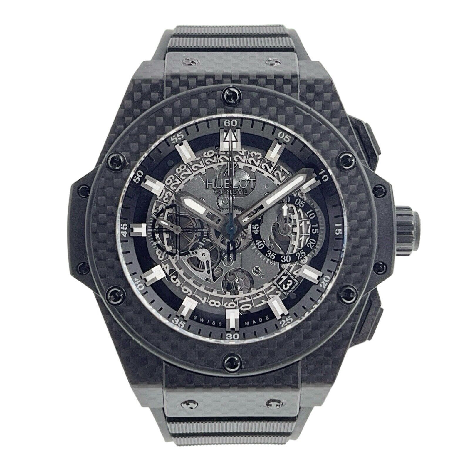 Hublot King Power Unico Carbon 48mm Automatic Men’s Watch 701.QX.0140.RX