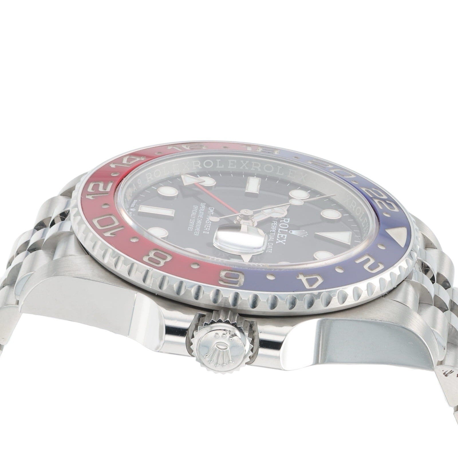 Rolex GMT-Master II “Pepsi” Stainless Steel Black Dial 40mm Automatic 126710BLRO