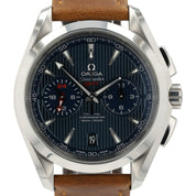 Omega Seamaster Aqua Terra GMT Blue Dial Steel 43mm Mens 231.10.43.52.03.001