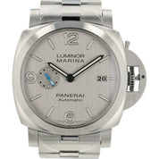 Panerai Luminor Marina Brushed Silver Dial Steel 44mm Automatic Men’s PAM00978