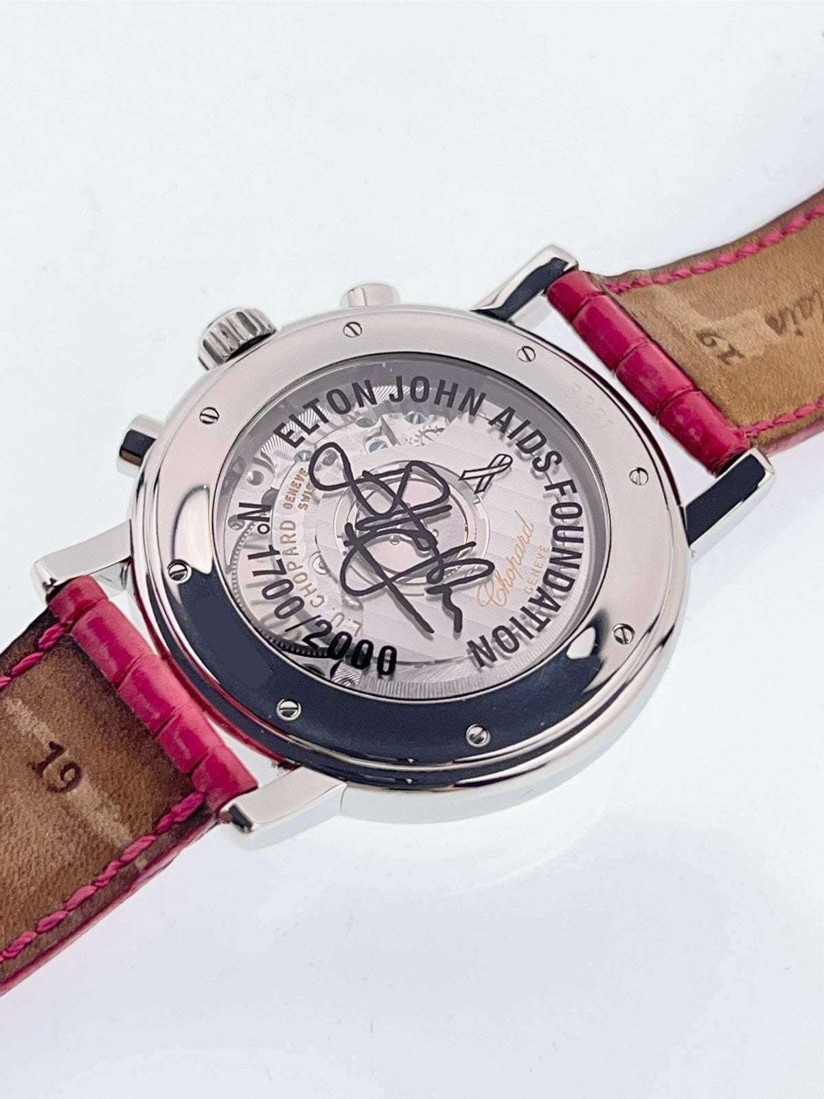 Chopard Mille Miglia Elton John Steel Silver & Pink Dial 39mm Automatic 8331