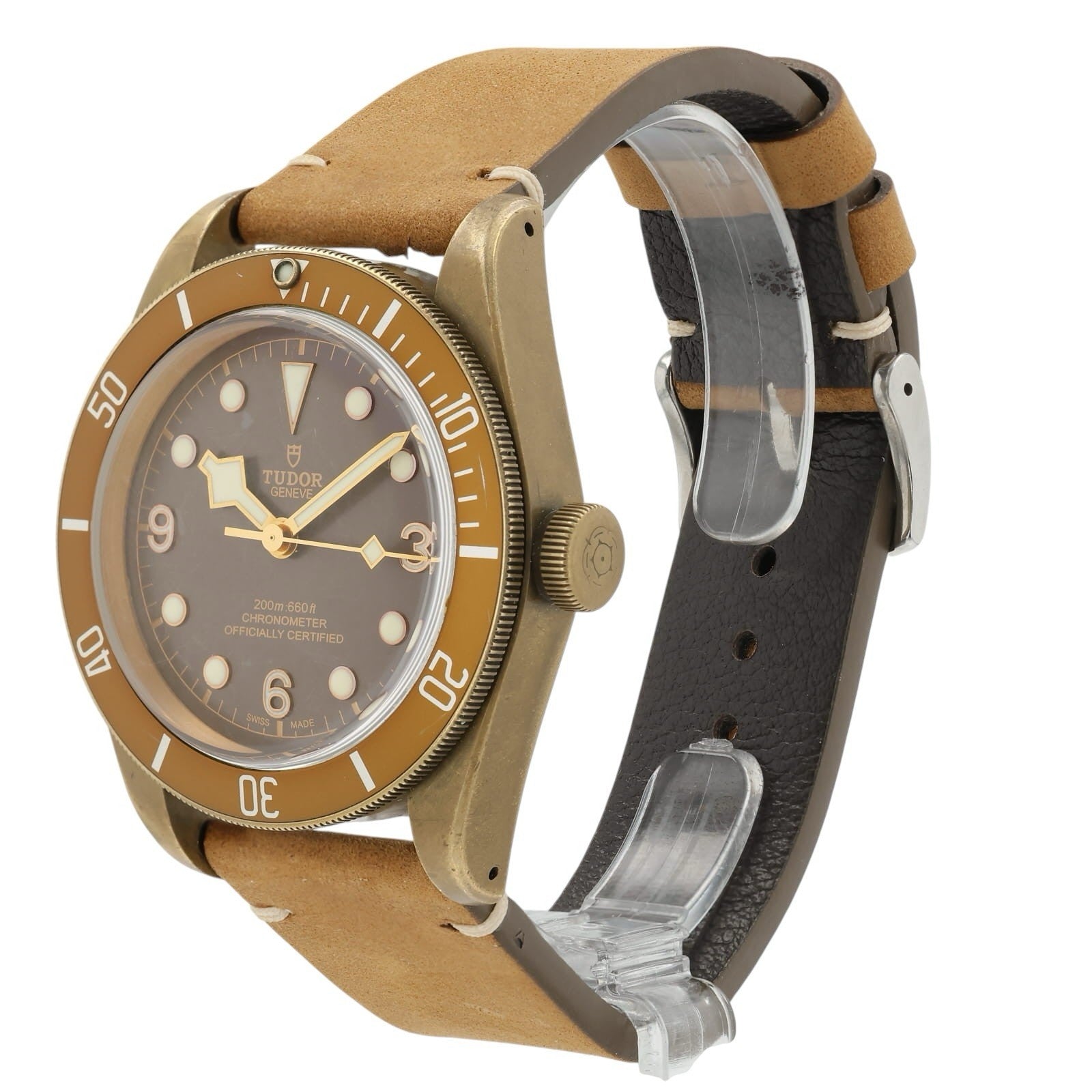 Tudor Black Bay Brown Dial Bronze 43mm Automatic Movement Men’s Watch 79250BM