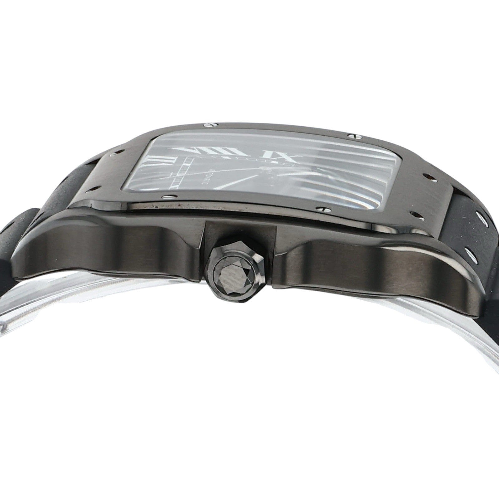 2024 Cartier Santos Stainless Steel Black Dial 40mm Automatic Watch WSSA0039