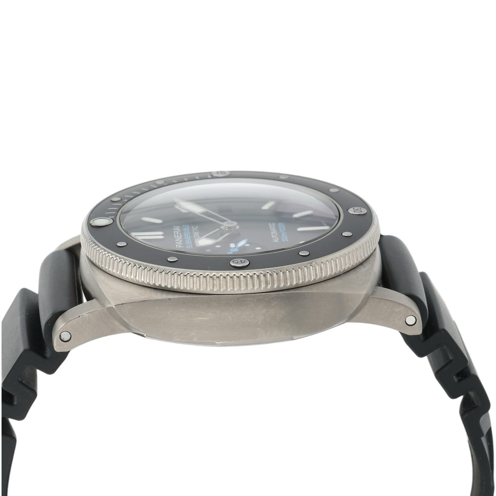 Panerai Submersible Black Dial Titanium 47mm Automatic Men’s Watch PAM01389