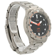 Sinn U50 Automatic Diver 500m Date Black Dial Silver Metal Bracelet 1050.010