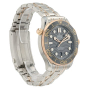 Omega Seamster Black Dial Steel And Rose Gold 42mm Automatic 210.20.42.20.01.001