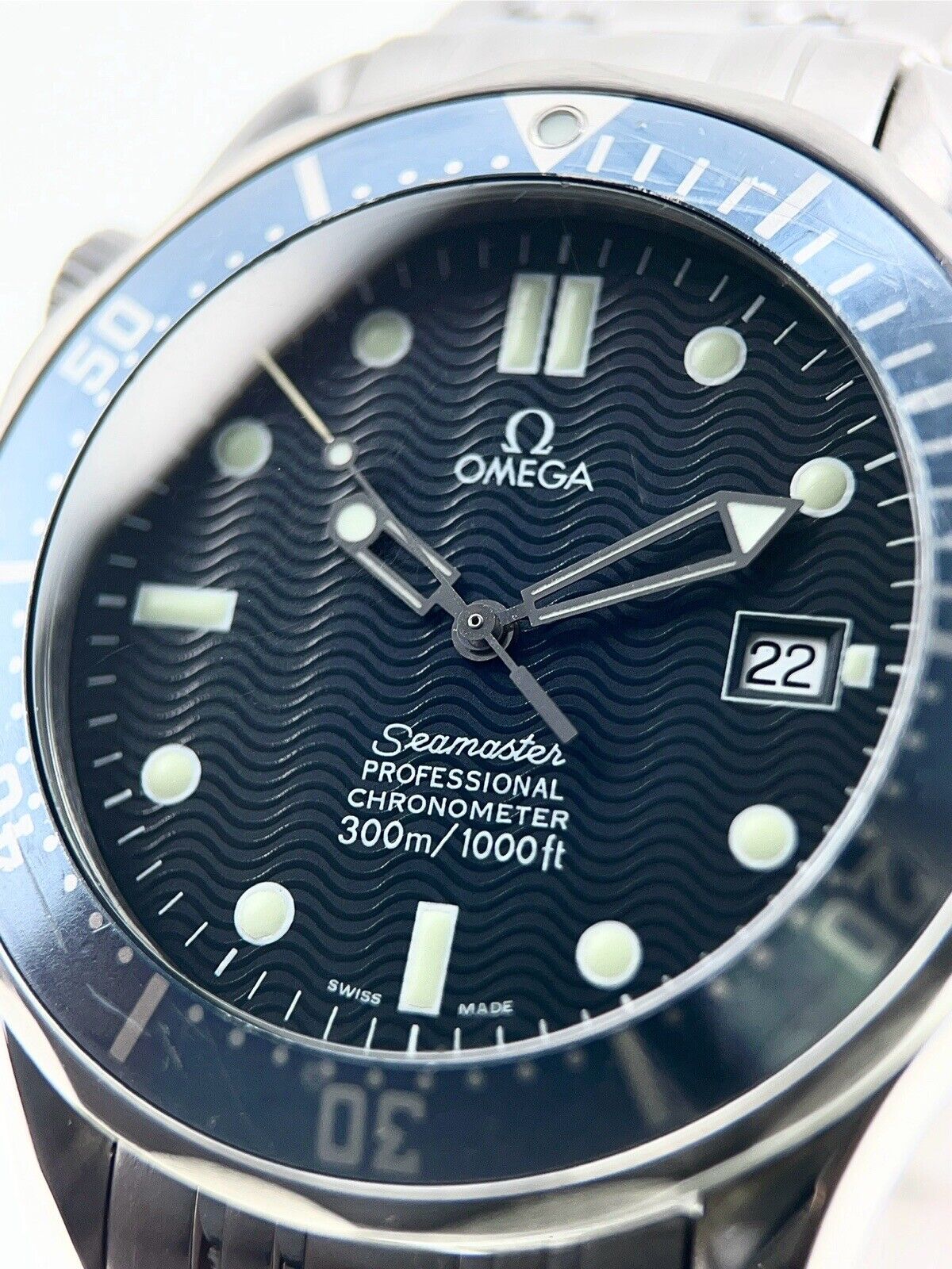 Omega Seamaster Diver 300m Steel Blue 41mm Automatic Men’s Watch 2531.80