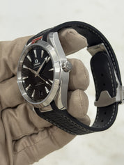 2025 Omega Seamaster Aqua Terra Black Steel 41mm Auto Watch 220.12.41.21.01.001