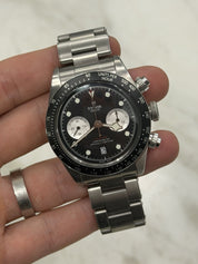 2022 Tudor Black Bay Chronograph 79360N 41mm Black Dial Stainless - Box Papers