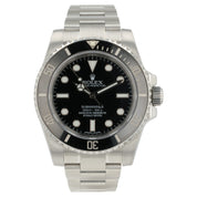 Rolex Submariner No-Date Black Dial Stainless Steel 40mm Automatic Mens 114060
