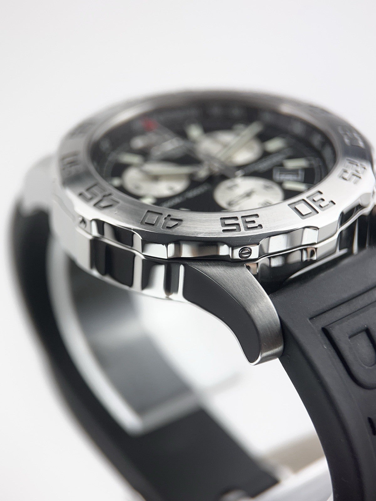 Breitling Colt Chronograph Steel Black Dial 41mm Quartz Mens Watch A73387